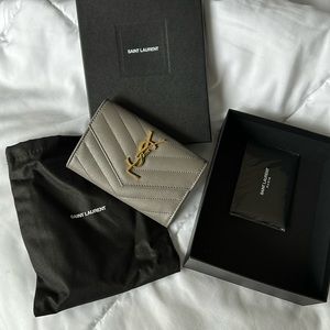 YSL mini wallet